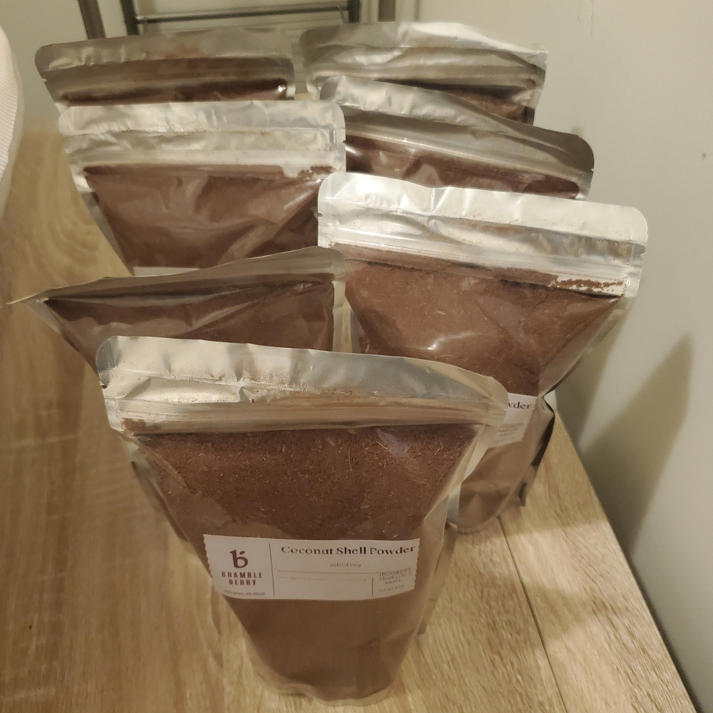 BrambleBerry Coconut Shell Powder Lot of 7